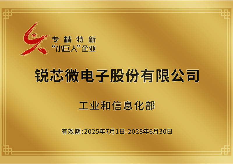 专精特新“小巨人”企业